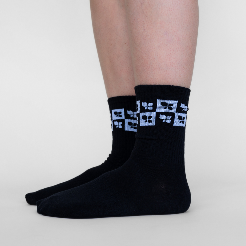 Black Crew Socks