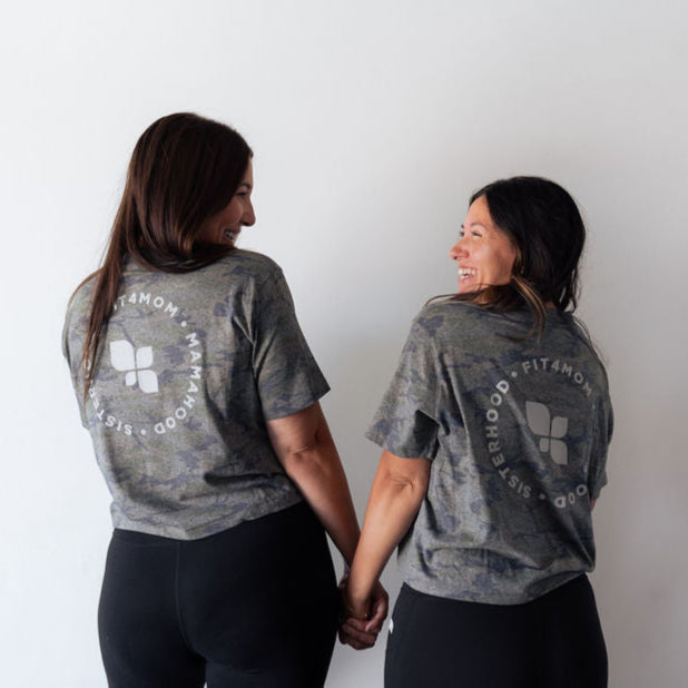 Camo Boxy Crop