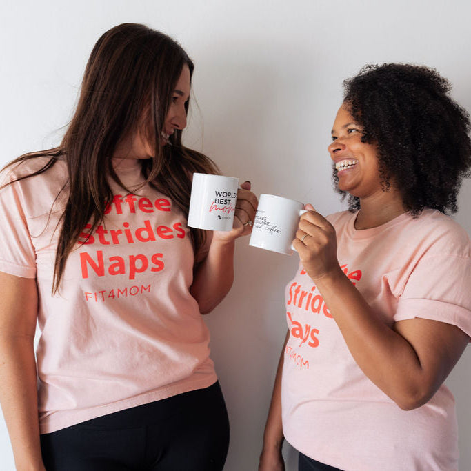 Coral Coffee Tee