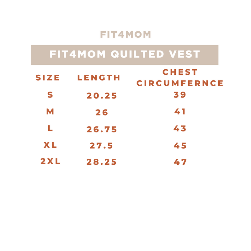 FIT4MOM Quilted Vest