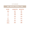 We Wear Coral Tee