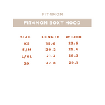 FIT4MOM Boxy Hoodie