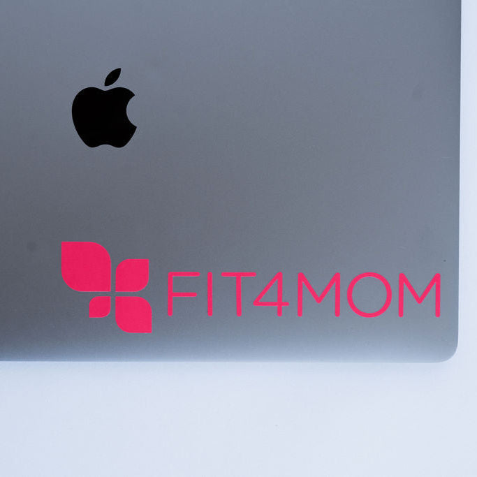 Coral FIT4MOM Sticker (Pack of 5)