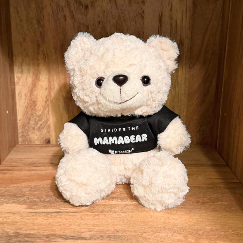 White bear w/ black shirt