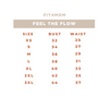 Feel the Flow Tech Crop - Black