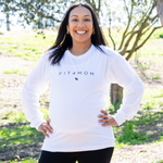 Slouchy White Long Sleeve