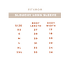Slouchy White Long Sleeve