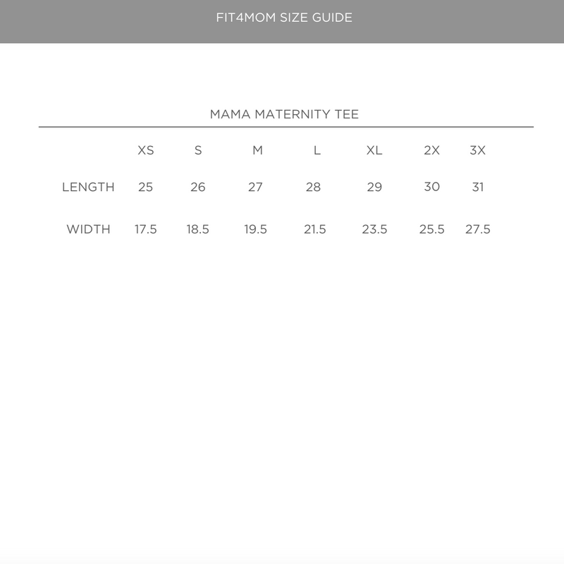 Mama Maternity Tee