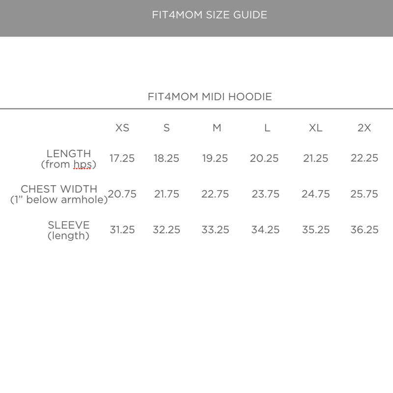 F4M Midi Hoodie